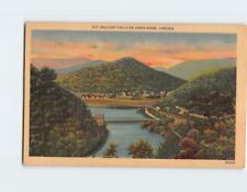 Postcard Balcony Falls on James River Virginia USA picture