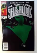 The Sensational She-Hulk #50 Marvel (1993) Newsstand Foil Cover Comic Book picture