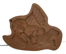 Hartstone USA Angel Shortbread Cookie Mold by Candace Faber 8.5x6 In Stoneware picture
