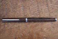 Vintage Hallmark Rosewood Wood & Chrome Pen Made in USA picture