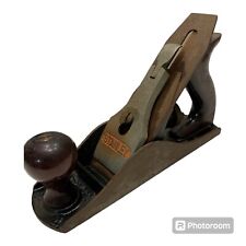 Vintage Stanley Bailey #4 Smooth Woodworking Plane Carpentry Tool picture