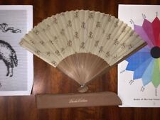 Brooks Brothers Lacquer Folding Fan Made in Japan picture