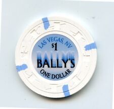 1.00 Chip from the Ballys Casino Las Vegas Nevada Small Inlay picture
