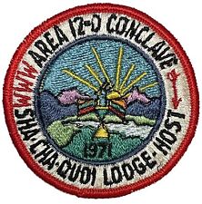 OA Patch Area 12 D Conclave Order Of The Arrow Sha Cha Quoi Lodge Host BSA Badge picture