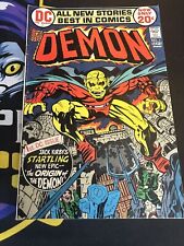 Demon #1 DC Comics 1972 1st app And Origin of Etrigan the Demon FN- picture