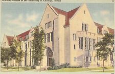 Oriental Institute, University of Chicago Campus - Illinois Linen Postcard picture
