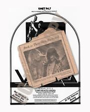 1978 Van Halen KMET Radio Concert Long Beach Arena Newspaper Article 8x10 Photo picture
