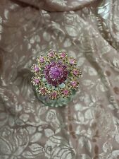 Wow A Beauty Antique/Vintage Style  Handcrafted Hatpin-Pink Rhinestone head picture
