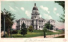 Postcard CO Denver Colorado State Capitol 1907 Undivided Back Vintage PC G3695 picture
