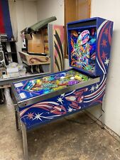 Rare 1980 Gottlieb STAR RACE widebody pinball machine Shopped LEDs-FREE SHIPPING picture
