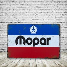 Mopar Dodge Vintage Style Tin Metal Bar Sign Poster Man Cave Collectible New picture