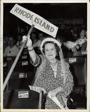 1948 Press Photo Perle Mesta at Democratic National Convention in Pennsylvania picture