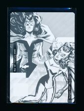 2020-21 Marvel Annual Printing Plate 1/1 Humble Beginnings HB-7 Scarlet Witch picture
