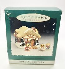 Hallmark Keepsake Miniature Ornament A Moustershire Christmas 4 Pc 1995 picture