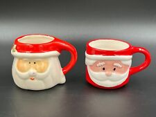 Pair of Santa Claus Mugs Royal Norfolk and Arlington Designs picture