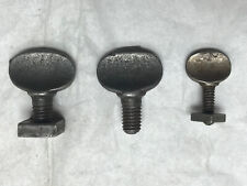 Vintage/Old Steel Spade Head Thumb Screws 5/16