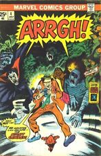 ARRGH #4 F, Monsters, Mad-Like Humor, Marvel Comics 1975 Stock Image picture