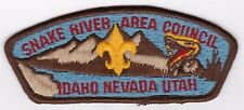CSP - SNAKE RIVER AREA COUNCIL - S-3 - 1977 JSP - RENAMED IN 1985 - 1200 MADE picture