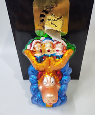 Christopher Radko Dr. Seuss Thidwick and Whozits Christmas Ornament picture