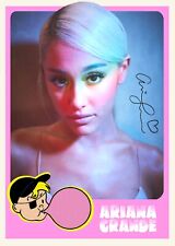 R1 Ariana Grande Pink 1/1 Custom Trading Card By MPRINTS picture