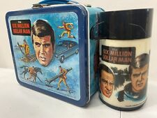 VINTAGE SIX MILLION DOLLAR MAN LUNCHBOX AND THERMOS picture