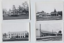 12 Awesome 1968 Veracruz Mexico Railroad Station Train Trolley Snapshot Photos picture