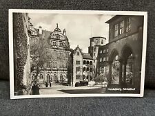 Vintage Real Photo Karl G. Peters Postcard Heidelberg Castle Courtyard picture