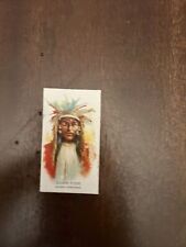 1888 N2 Allen & Ginter American Indian Chiefs Clam Fish VERY GOOD **BB-1027** picture