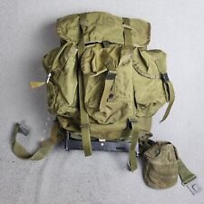 USGI US Military OD Green ALICE LC-1 Medium Combat FIELD PACK Straps Canteen picture