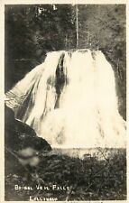 c1913 RPPC Postcard; Bridal Veil Falls, Lilliwaup WA Mason County Unposted Nice picture