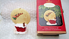 Vintage 1997 Hallmark Keepsake Ornament HAPPY CHRISTMAS TO ALL picture