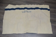 Vintage USN US Navy Wool Blanket picture