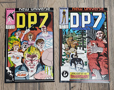 D.P.7 DP7 Lot of 2 Comic Book Issues #9 10 Marvel Comics 1987 picture