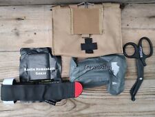 LBT STYLE COYOTE BROWN IFAK BLOWOUT TRAUMA FIRST AID MEDIC POUCH STOCKED picture