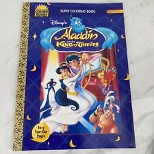 Walt Disney's Aladdin Super Coloring Book, Golden Books 1996 Unused picture
