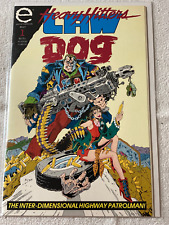 LAW DOG #1 1993 VF+/NM Epic Comics EMBOSSED BagNBd picture