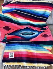 KEEP IT WILD CO. Handwoven Mexican Falsa Molina Indian Blanket (80” X 48”) picture