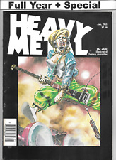 VTG Heavy Metal Magazine 1985 Lot (13) January - December + Bride Of Est. 1977 picture