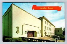 Austin TX-Texas, Law Building at University of Texas, Antique Vintage Postcard picture