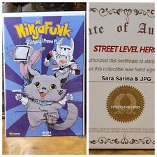 Ninja Funk #1 Pokémon Homage Variant Signed by Sara Sarina & JPG McFly with COA picture