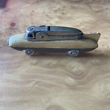 Sarome Blue-Bird Car Shaped Lighter Vintage 1960s Rolling Yellow picture