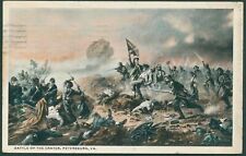 c1920 Battle of the Crater Petersburg VA Civil War Postcard Posted USA picture
