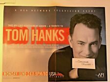 Tom Hanks 2002 AFI Life Achievement Award Tribute Promo Print Advertisement picture