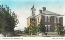 South School North Chicago Illinois IL 1907 Postcard picture