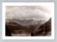 Vintage Alpine Landscape Photograph - Sudetenpass Dated September 5, 1947 picture