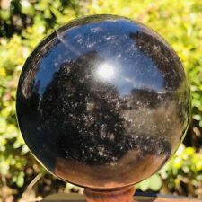 2.26LB TOP Natural Silver Obsidian Sphere Crystal quartz Ball Healing 796 picture