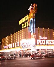 1965 LAS VEGAS PIONEER CLUB Glossy 8x10 Photo Casino Print DOWNTOWN Poster picture