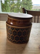 Vintage Hornsea Pottery 4.5”x4.5” Inch  Canister England picture