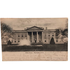 Postcard 1906 White House Washington D.C. Undivided Posted picture