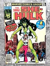 THE SAVAGE SHE-HULK #1 - Marvel Comics 1980 G(2.0) Newsstand Variant Stan Lee picture